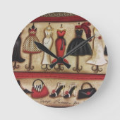 Haute Mode Ronde Klok (Voorkant)