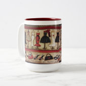 Haute Mode Tweekleurige Koffiemok (Voorkant links)