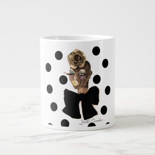 HAUTE Polka Dot Cup Grote Koffiekop (Voorkant)