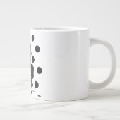 HAUTE Polka Dot Cup Grote Koffiekop (Rechts)