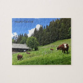 Haute-Savoie, Franse Alpen Legpuzzel