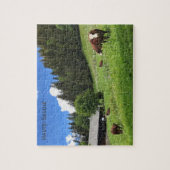Haute-Savoie, Franse Alpen Legpuzzel (Verticaal)
