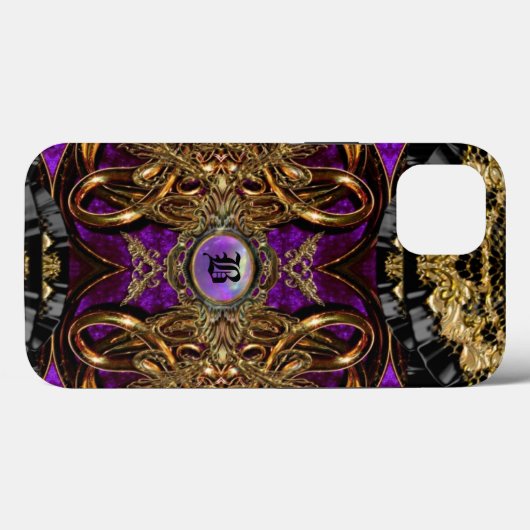 Hauteleash Hampton Baroque Case-Mate iPhone Case (Achterkant (horizontaal))