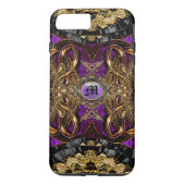 Hauteleash Hampton Curtsey Cute Baroque Case-Mate iPhone Case (Achterkant)