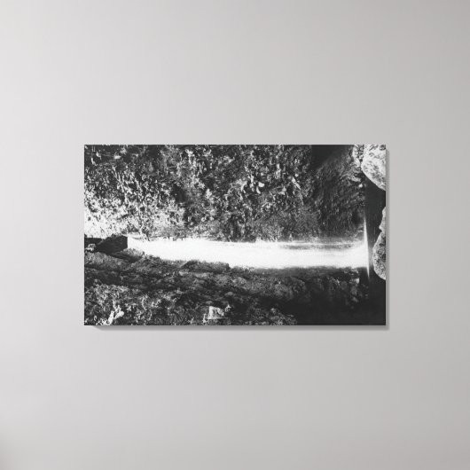 Hauula, HI - Gesuikerde Herfsten, nabij Cooper Ran Canvas Afdruk (Voorkant)