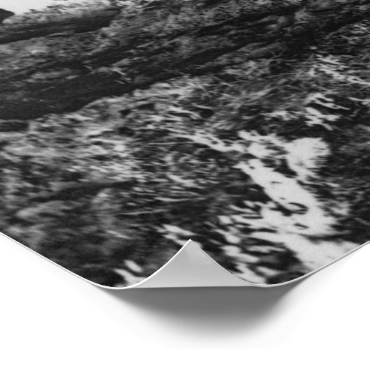 Hauula, HI - Gesuikerde Herfsten, nabij Cooper Ran Poster (Hoek)