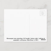 Hava Supai Briefkaart (Achterkant)