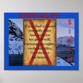 Havamal Loyalty Poster (Voorkant)