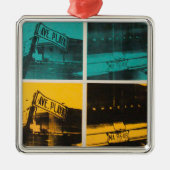 Havana 2 metalen ornament (Voorkant)