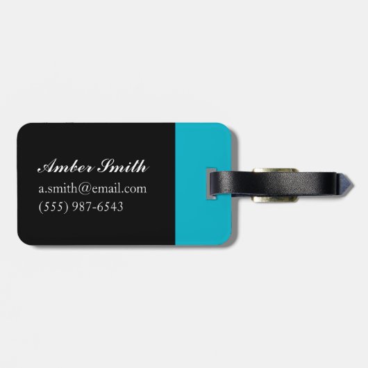 Havana 3 bagagelabel (Achterkant horizontaal)