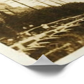 Havana Antiek Street Scene uit 1920 Poster (Hoek)