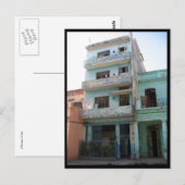 havana bouwgroen briefkaart (Voorkant / Achterkant)