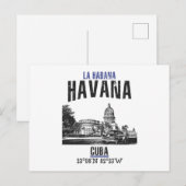 Havana Briefkaart (Voorkant / Achterkant)