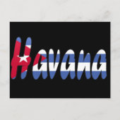 Havana, Briefkaart van de Cubaanse vlag (Voorkant)