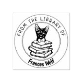 Havana Brown Cat, boek uit de bibliotheek van Rubberstempel (Afrduk)