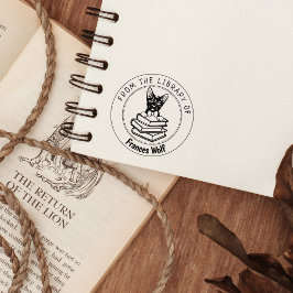 Havana Brown Cat, boek uit de bibliotheek van Rubberstempel