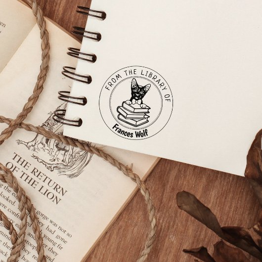 Havana Brown Cat, boek uit de bibliotheek van Rubberstempel