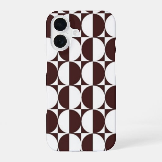 Havana Brown Edition iPhone 16 Hoesje (Achterkant)