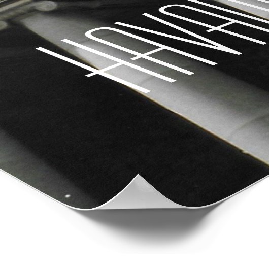 Havana Capitool Gebouw Cuba Souvenir Poster (Hoek)