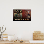 HAVANA COLA Het smaakje van de vrijheid! Afdrukken Poster (Keuken)
