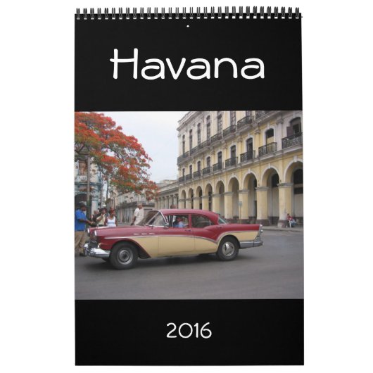 havana cuba 2016 kalender (Hoes)