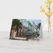 Havana Cuba Architectuur in de buurt van Malecon Kaart (Gele Bloem)