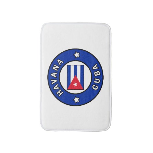Havana Cuba Badmat (Voorkant Verticaal)