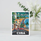 Havana Cuba Beroemde Reisplaats Briefkaart (Staand voorkant)