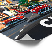 Havana Cuba Beroemde Reisplaats Poster (Hoek)