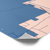 Havana - Cuba Breezy City Map Poster (Hoek)