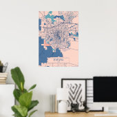 Havana - Cuba Breezy City Map Poster (Thuiskantoor)