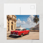 Havana Cuba Briefkaart (Voorkant / Achterkant)