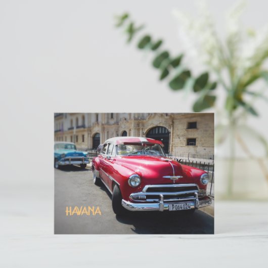 HAVANA CUBA BRIEFKAART (Staand voorkant)