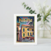 Havana Cuba Briefkaart (Staand voorkant)