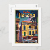 Havana Cuba Briefkaart (Voorkant / Achterkant)