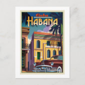 Havana Cuba Briefkaart (Voorkant)