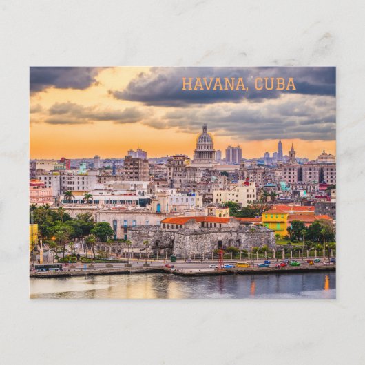 Havana CUBA Briefkaart (Voorkant)