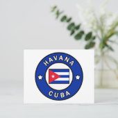 Havana Cuba Briefkaart (Staand voorkant)