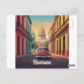 Havana Cuba Briefkaart (Achterkant)