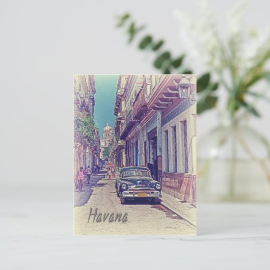 Havana, Cuba Briefkaart (Staand voorkant)