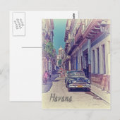 Havana, Cuba Briefkaart (Voorkant / Achterkant)