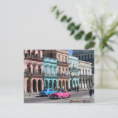 Havana Cuba Briefkaart (Staand voorkant)