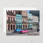 Havana Cuba Briefkaart (Voorkant / Achterkant)