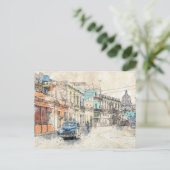 Havana, Cuba Briefkaart (Staand voorkant)