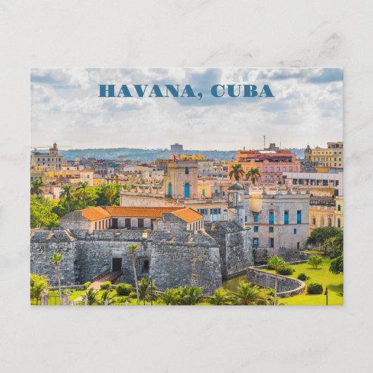 Havana CUBA Briefkaart (Voorkant)