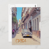 Havana, Cuba Briefkaart (Voorkant / Achterkant)