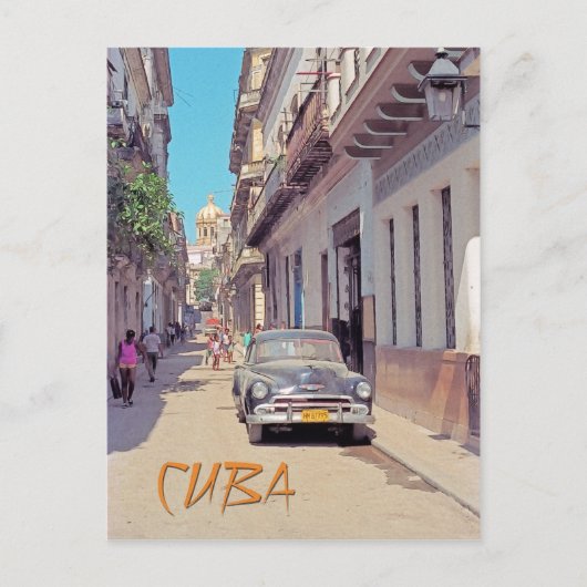 Havana, Cuba Briefkaart (Voorkant)