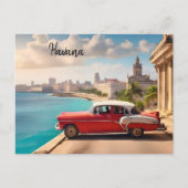 Havana Cuba Briefkaart (Voorkant)
