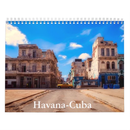 Havana-Cuba Calendar Kalender (Hoes)