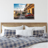 Havana Cuba Canvas Afdruk (Insitu (Slaapkamer))